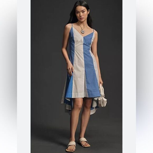 Plenty by Tracy Reese V-Neck High-Low Dress - Picture 1 of 9